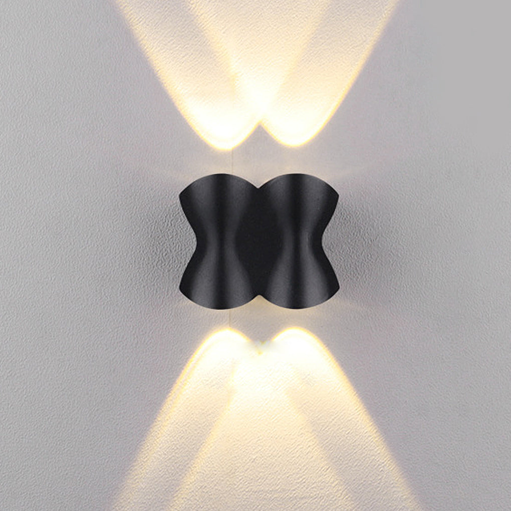 Modern LED Up Down Outdoor Wall Light Waterproof Aluminum