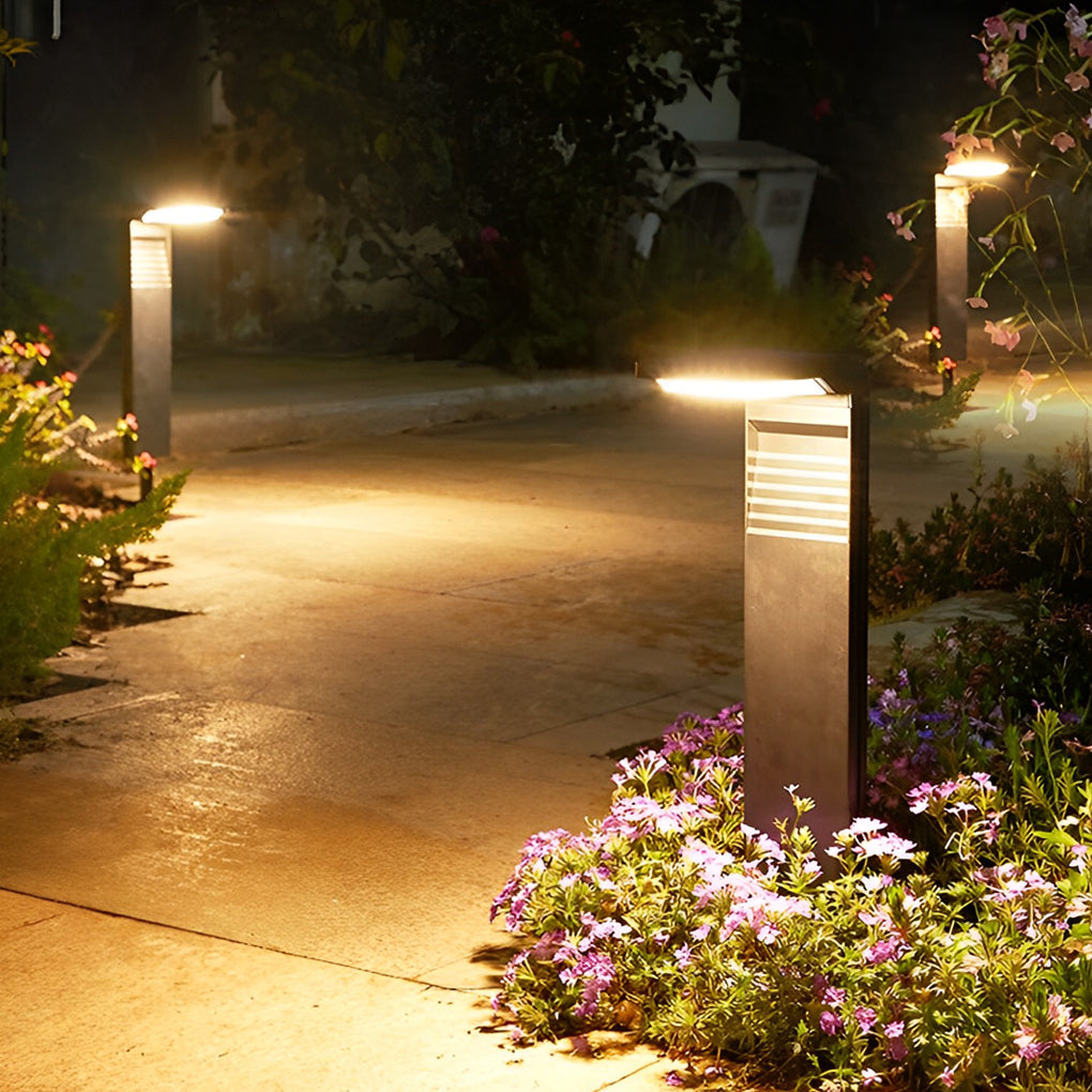 Solar LED Outdoor Lawn Light with Auto On/Off Smart Sensor