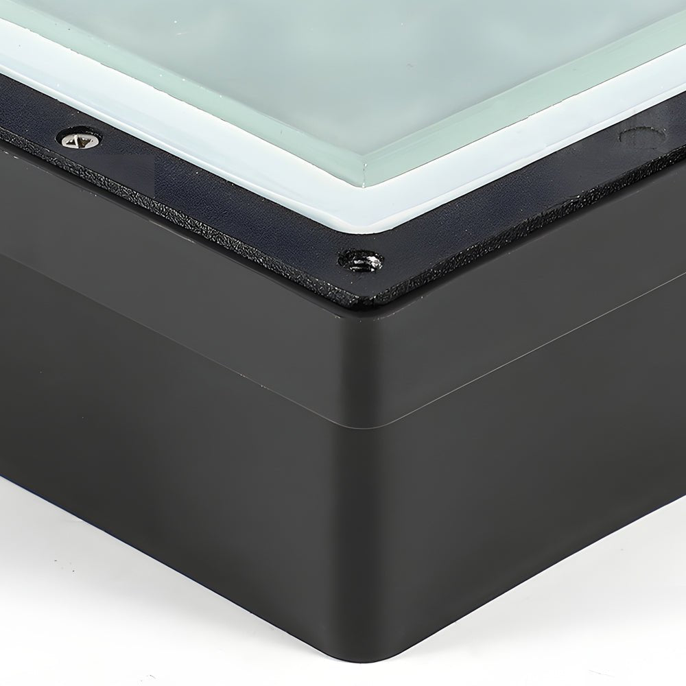 Modern Square LED In-Ground Well Lights - 5-Light Deck & Step Lighting
