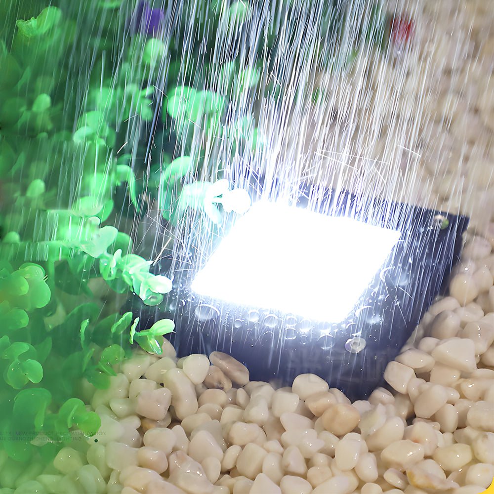 Modern Square LED In-Ground Well Lights - 5-Light Deck & Step Lighting