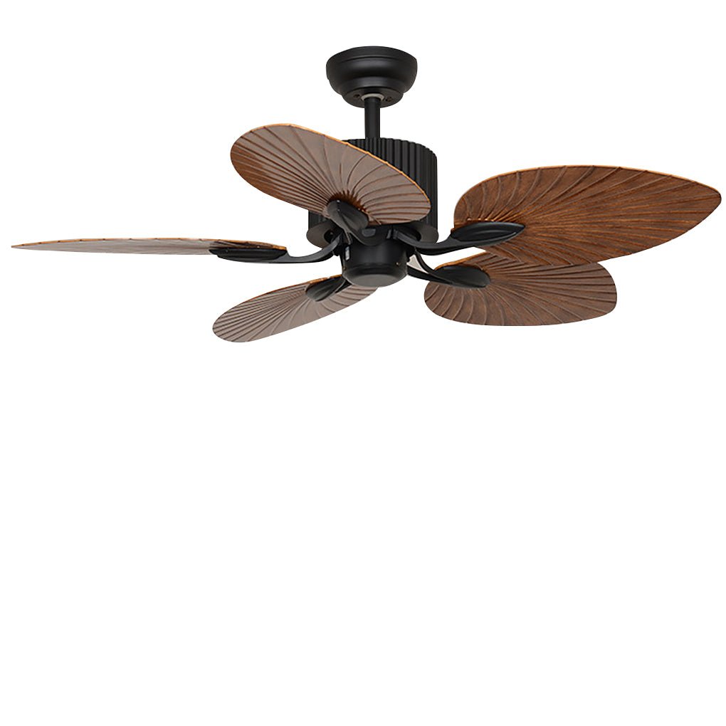52 Inch Rustic LED Ceiling Fan Light with Remote Control
