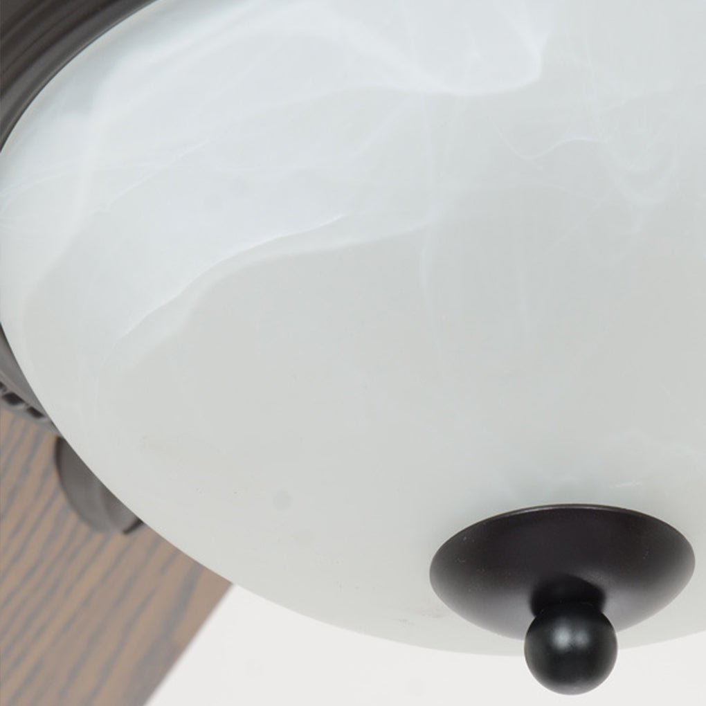 52 Inch Silent Ceiling Fan Light with Remote and LED Dimming