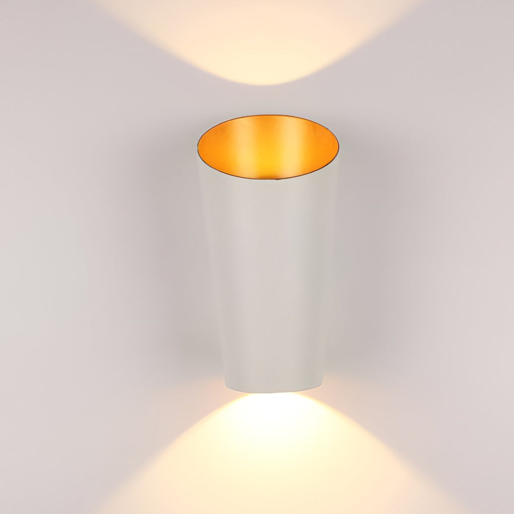 Modern Cylindrical Up Down Wall Light 10W LED Waterproof Aluminum