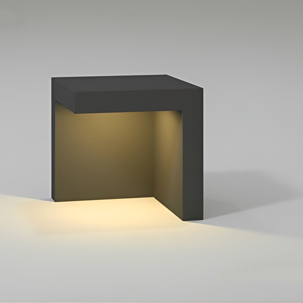 Modern Gray Rectangular LED Path Light 4.5W IP54 Waterproof
