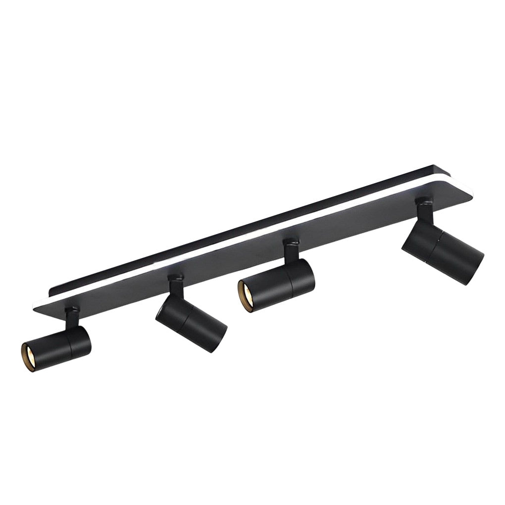Modern Adjustable LED Track Spotlight - Aluminum Flush Mount 2/3/4