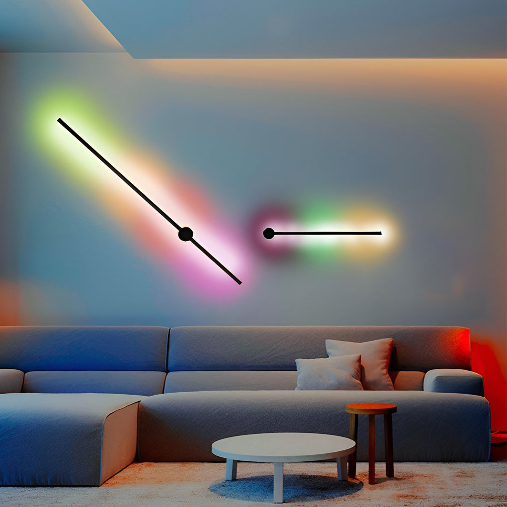 RGB Linear LED Wall Light with Remote Control - Modern Minimalist
