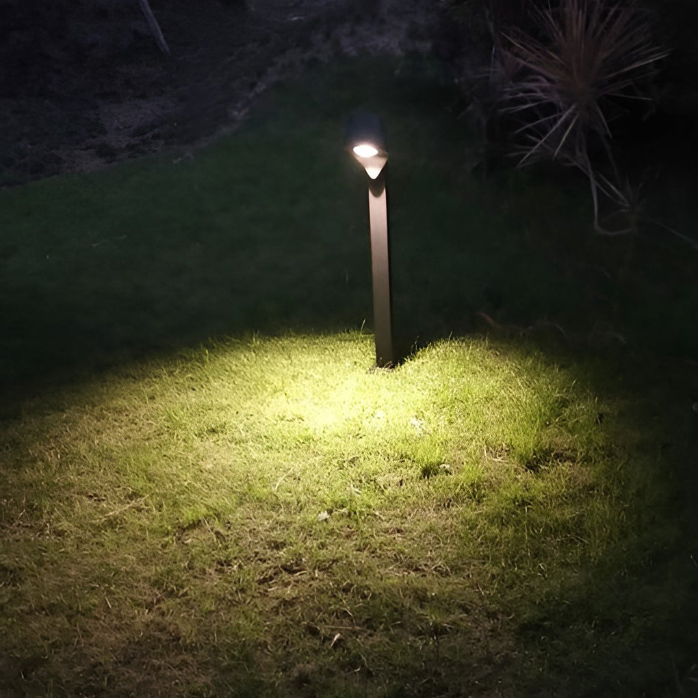 Modern Black Aluminum LED Pathway Light 10W Outdoor Waterproof