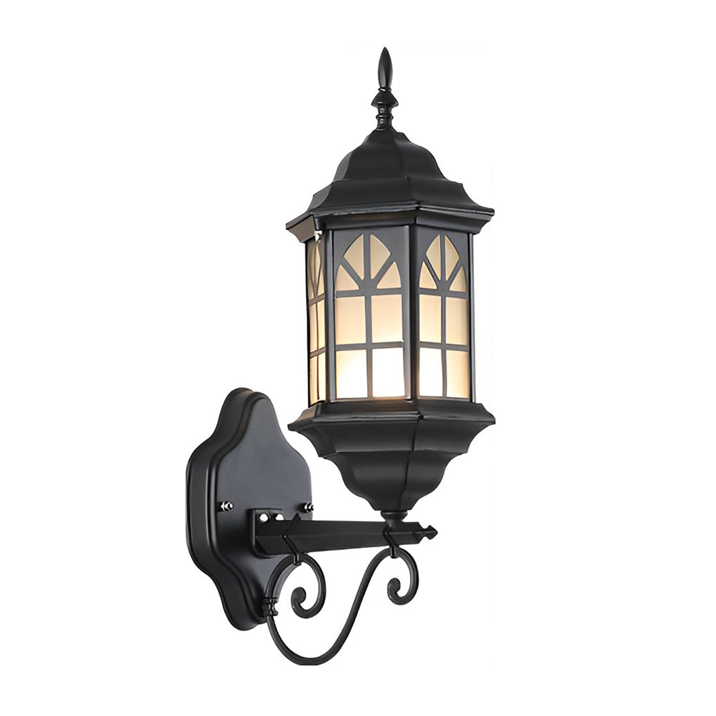 Modern Solar LED Outdoor Wall Light with Remote Control