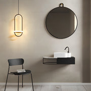 Modern LED Pendant Light with Three Step Dimming - Round Silicone
