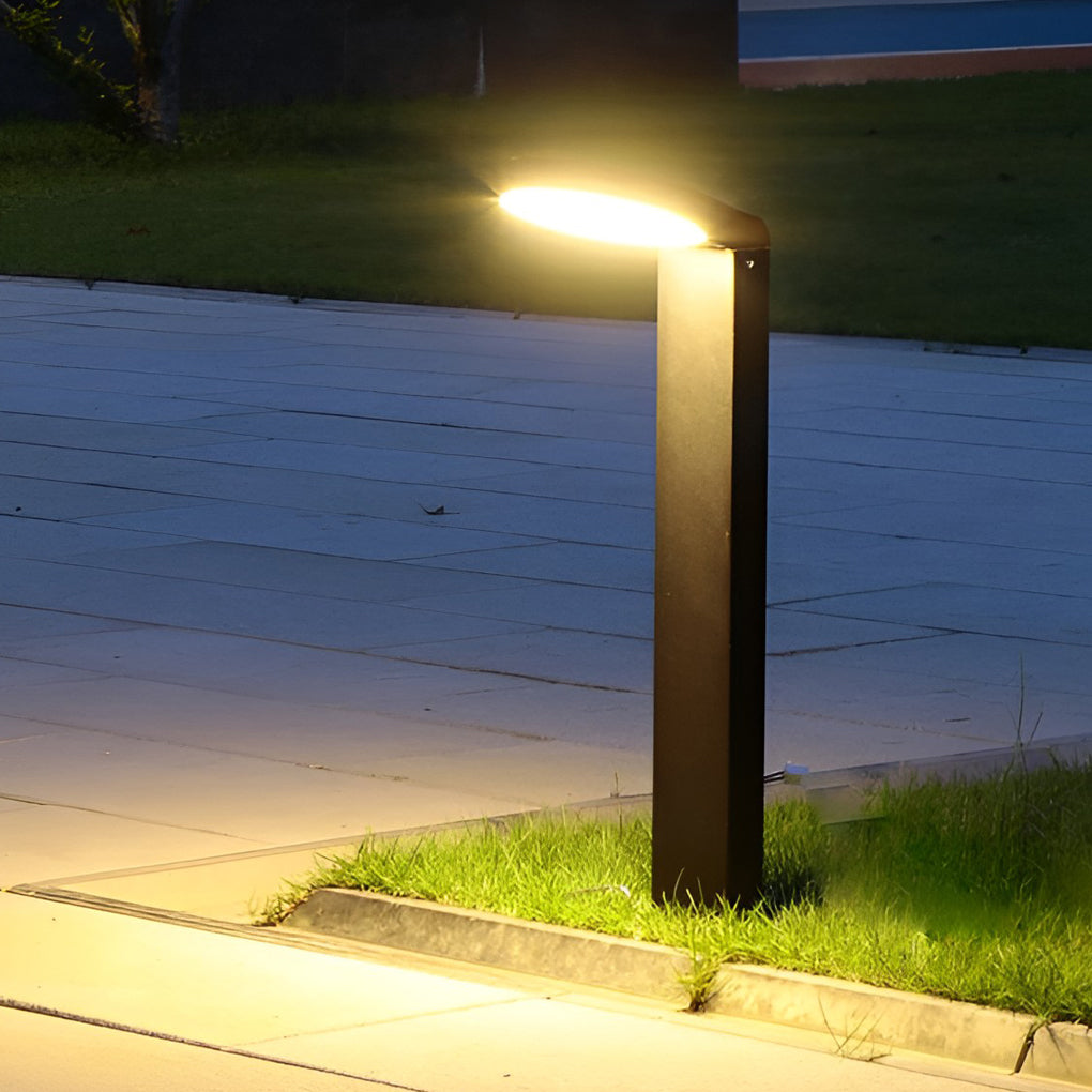 18W LED Ring Outdoor Wall & Path Lamp - Modern Landscape Lighting