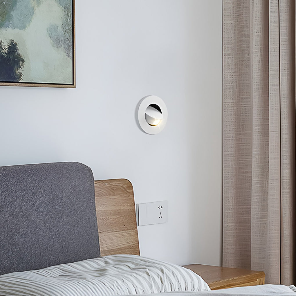 Adjustable Recessed LED Wall Sconce – Modern Flush Mount Lighting