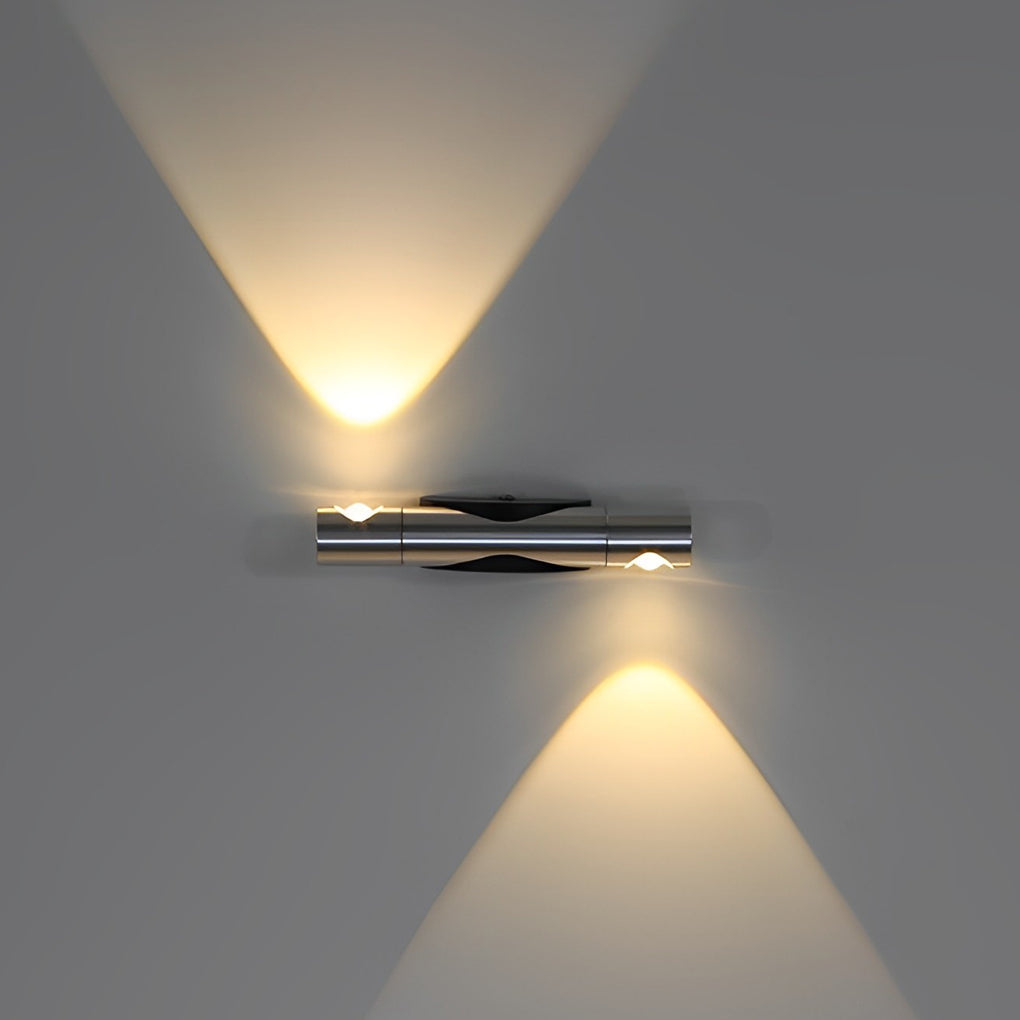 Modern Aluminum Up Down LED Wall Sconce 6W Adjustable Light