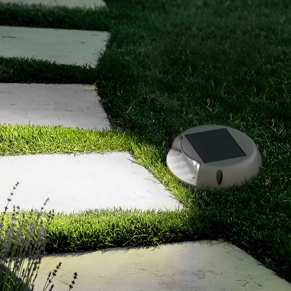 Solar LED Step Lights Outdoor Waterproof Flush Mount Stairway