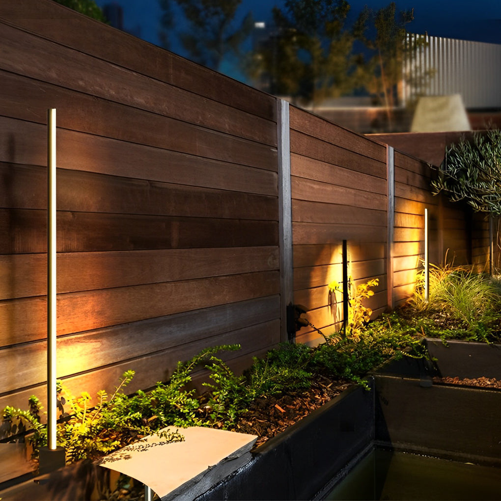 Modern LED Linear Landscape Light - Waterproof Outdoor Garden