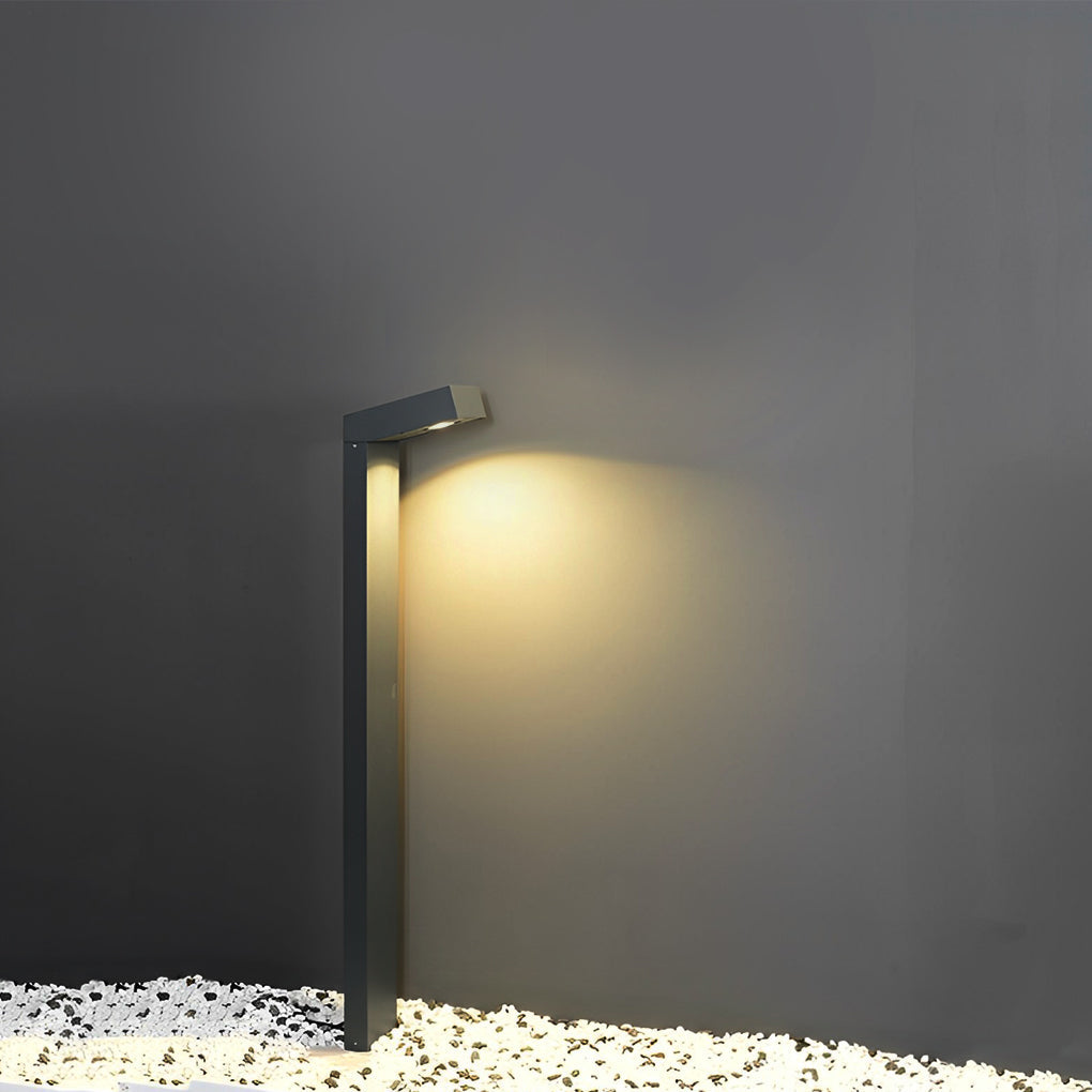 Modern Black Aluminum Pathway Lights IP65 Waterproof LED Outdoor