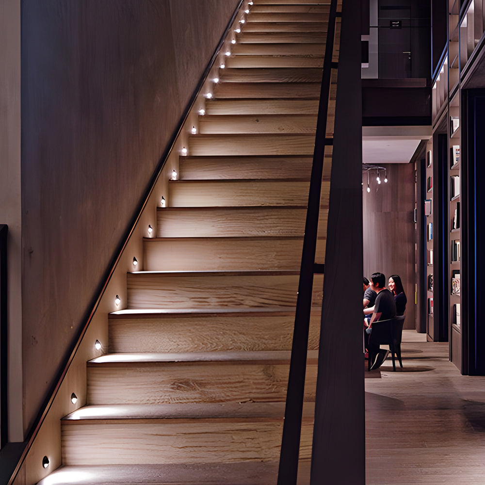 Side-Emitting Low Voltage Step Light - Aluminum Outdoor Deck Stair