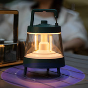 Rechargeable LED Outdoor Camping Lantern with Power Bank - Green