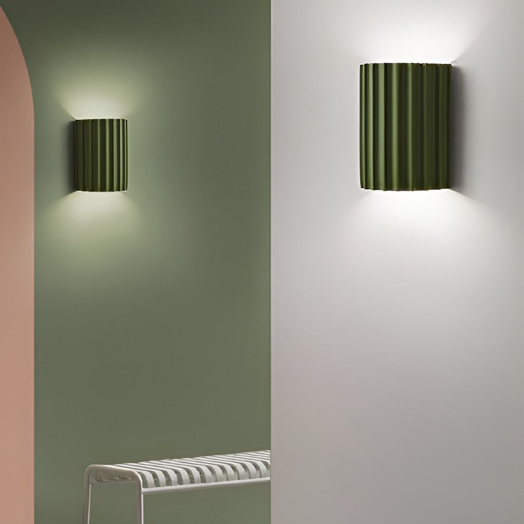 Modern Nordic Up Down Wall Sconce | Resin Dual Light Fixture