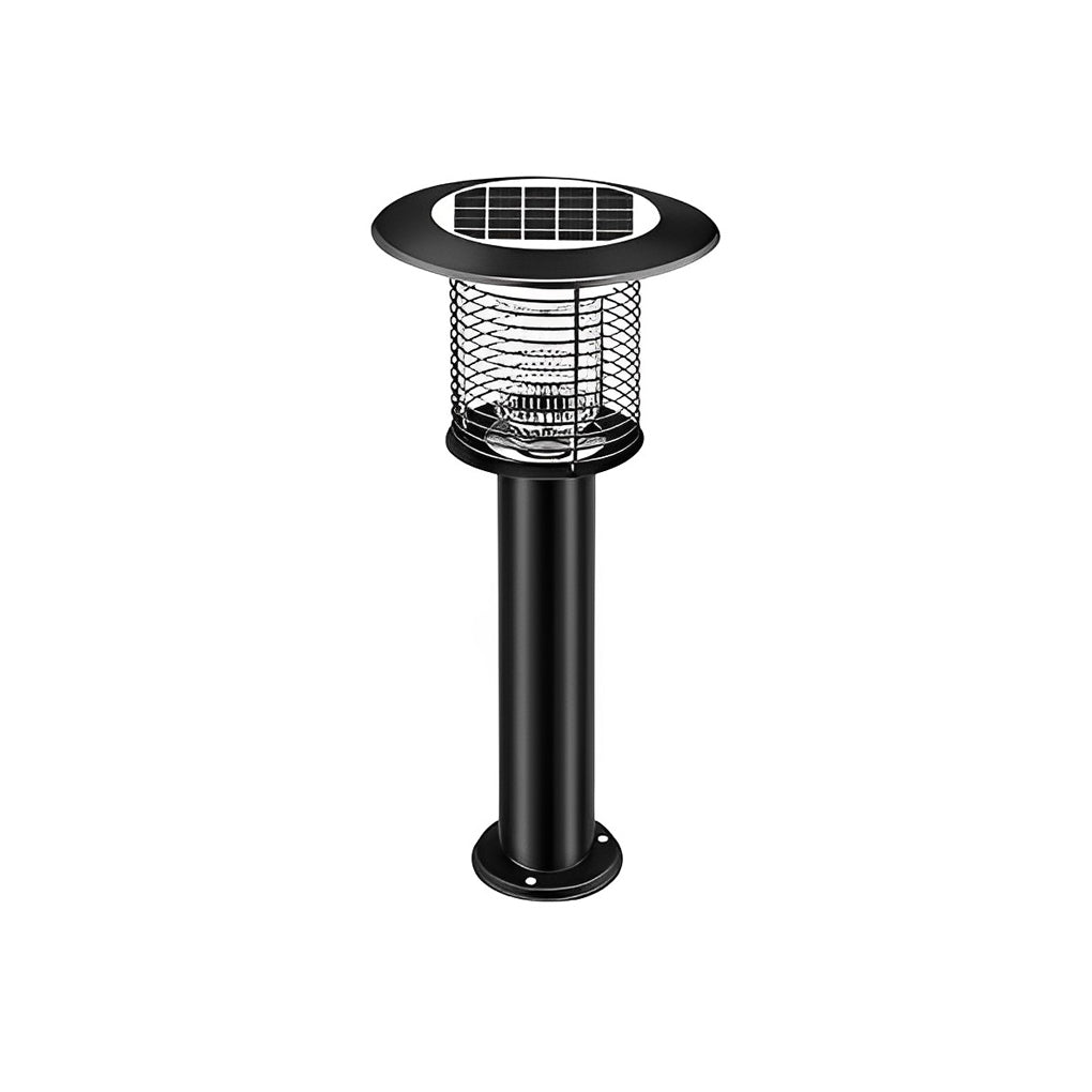 Solar Mosquito Killer Lamp Outdoor Garden Light LED Stainless Steel