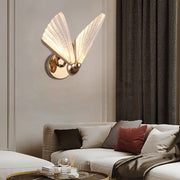 Butterfly Wall Sconce – Modern Gold LED Light Fixture