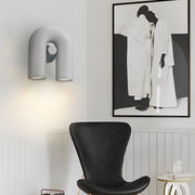 Rotatable U-Shaped LED Wall Sconce Modern Nordic Design