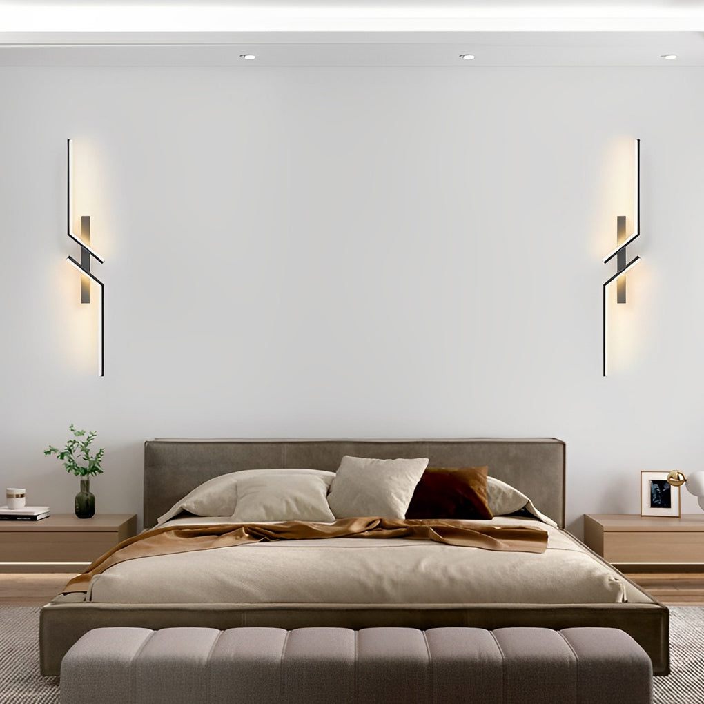 L-Shape LED Wall Lamp - Modern Minimalist Aluminum Sconce