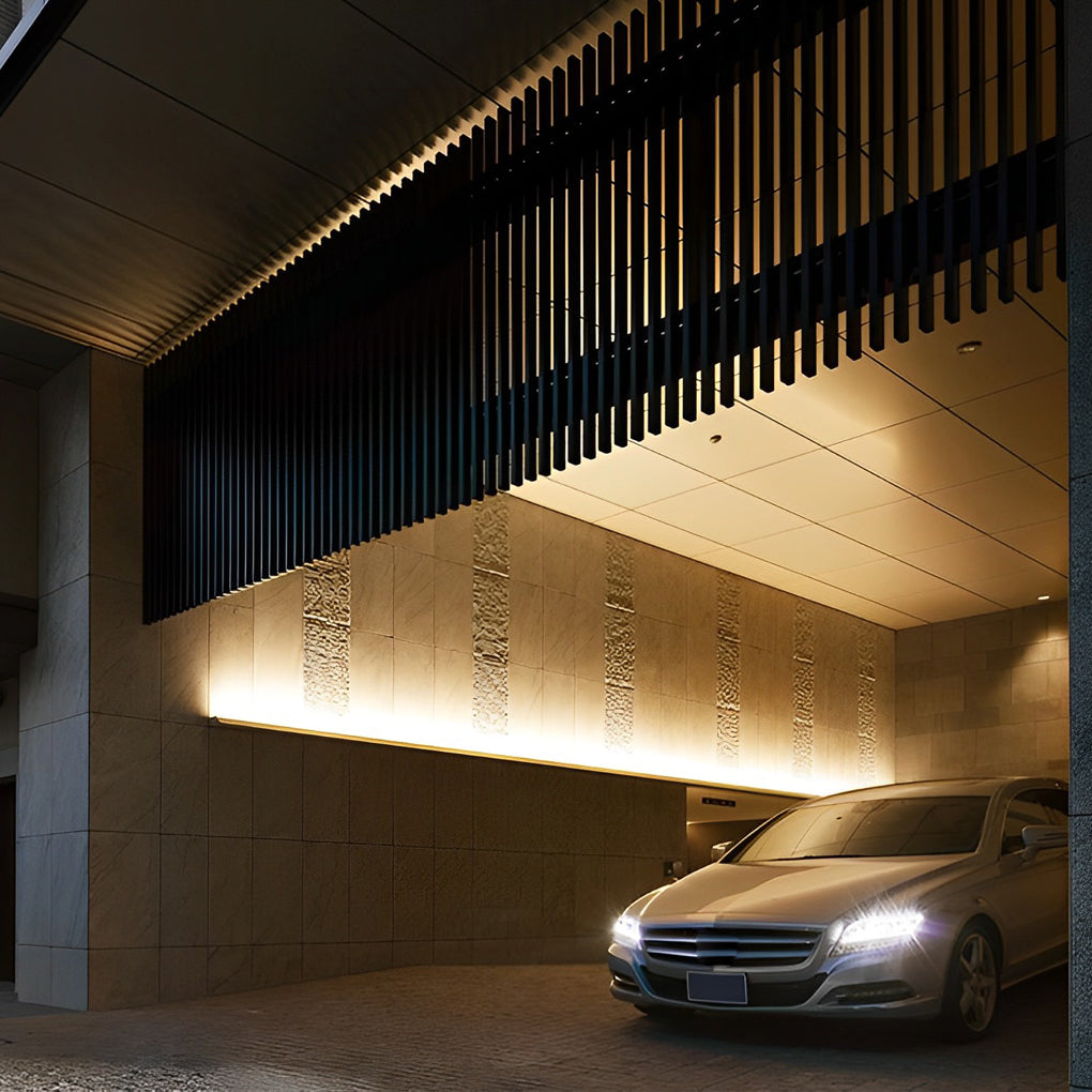 Linear LED Outdoor Wall Washer Light with Rotatable Bracket