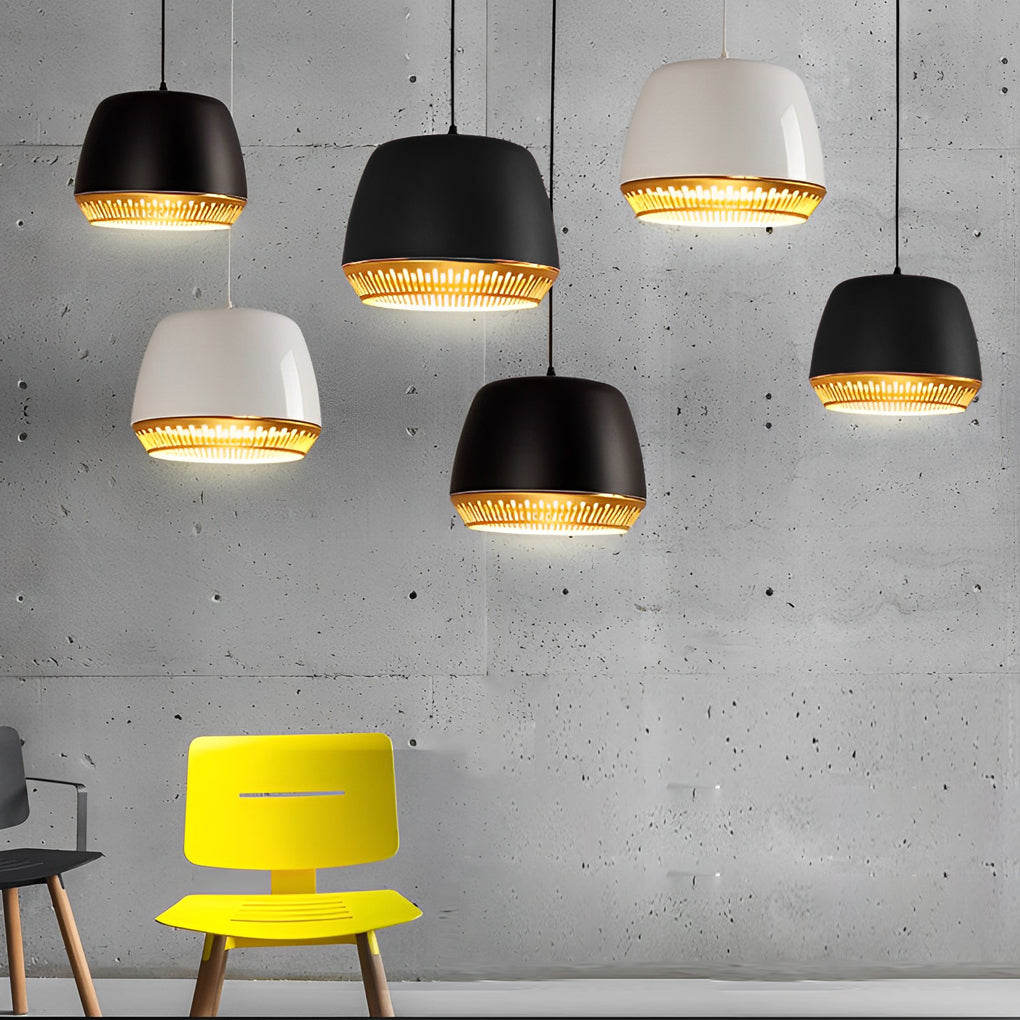 Modern Metal Round Ball Pendant Light for Kitchen Island