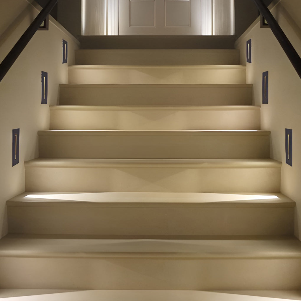 Industrial Rectangle LED Waterproof Embedded Stair Wall Light