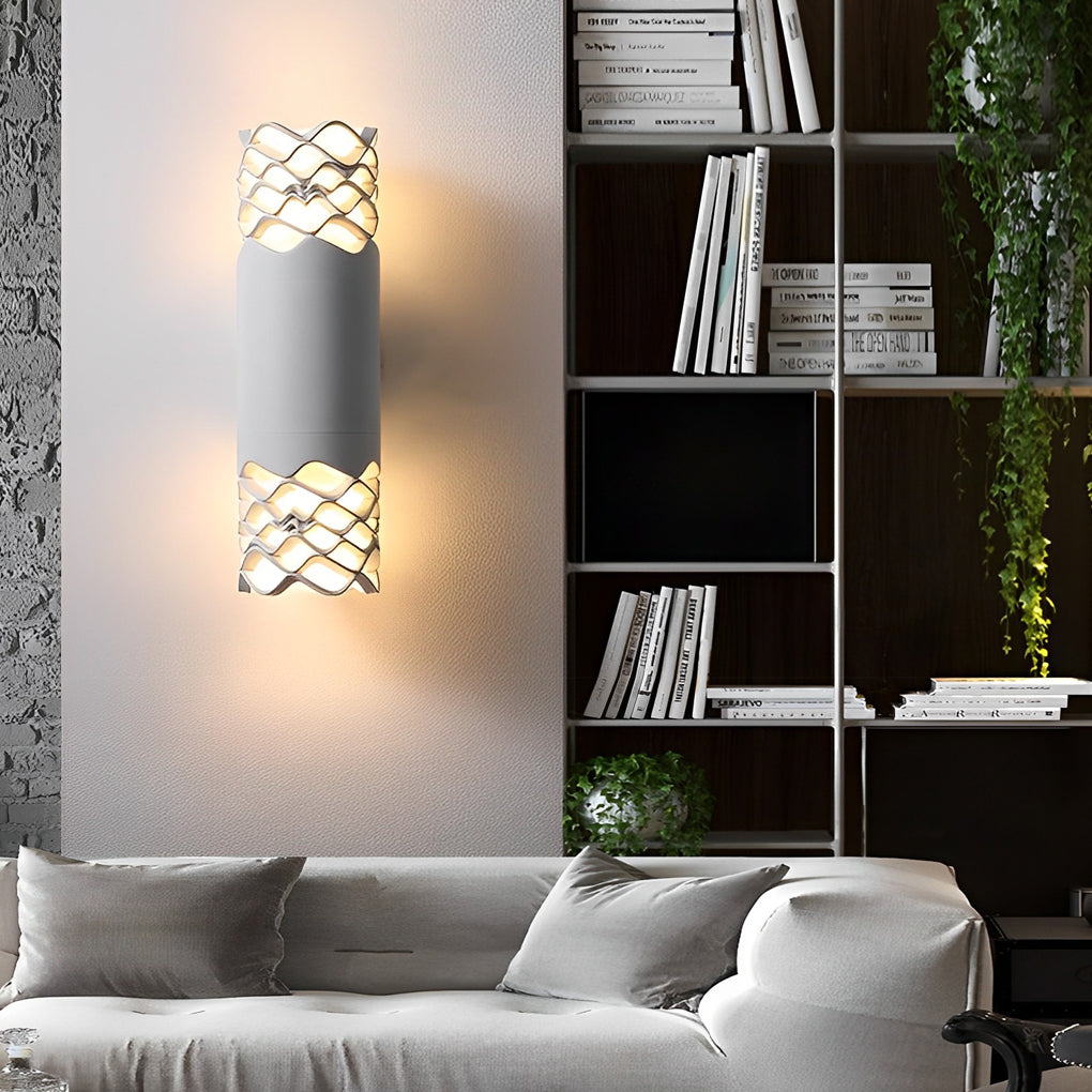 Modern Waterproof LED Wall Sconce - Up Down Light Fixture