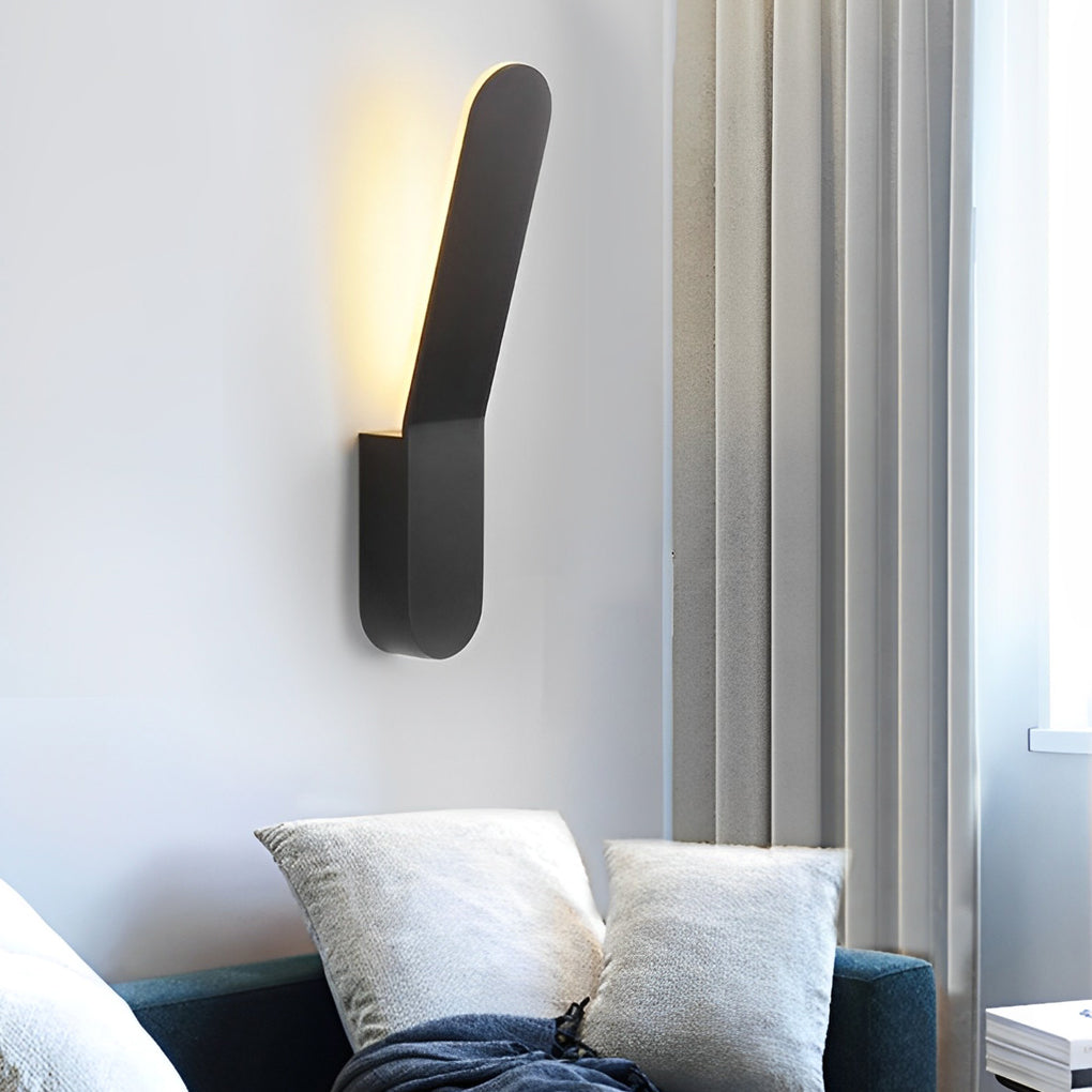 Modern LED Aluminum Wall Sconce - Warm White Light