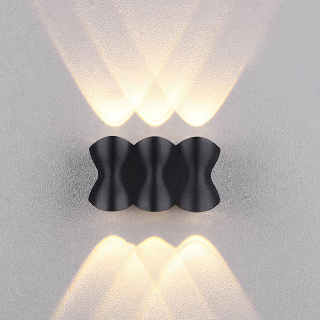 Modern LED Up Down Outdoor Wall Light Waterproof Aluminum