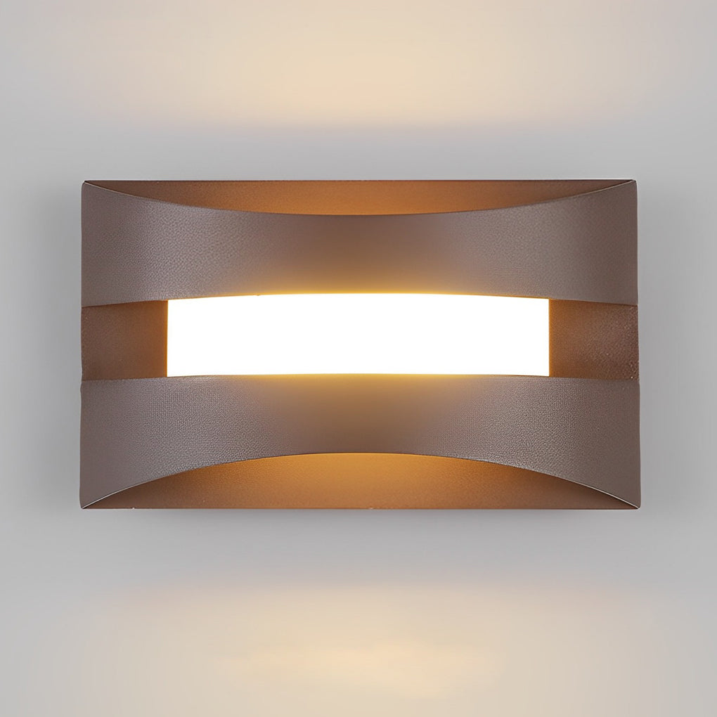 Minimalist LED Wall Sconce – Iron & Acrylic Nordic Design