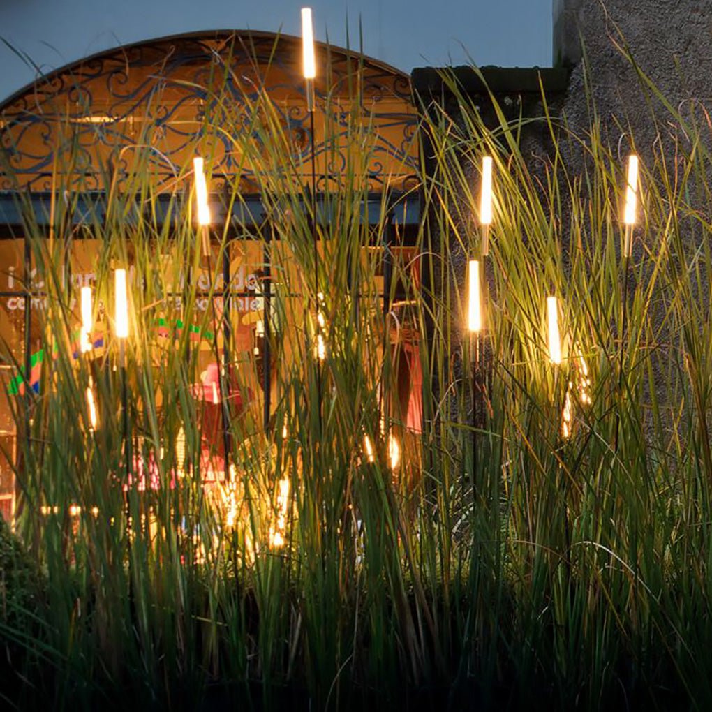 Reed & Cattail Solar LED Landscape Lights (Set of 6)