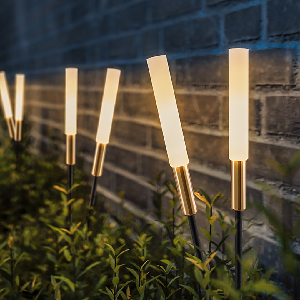 Reed & Cattail Solar LED Landscape Lights (Set of 6)