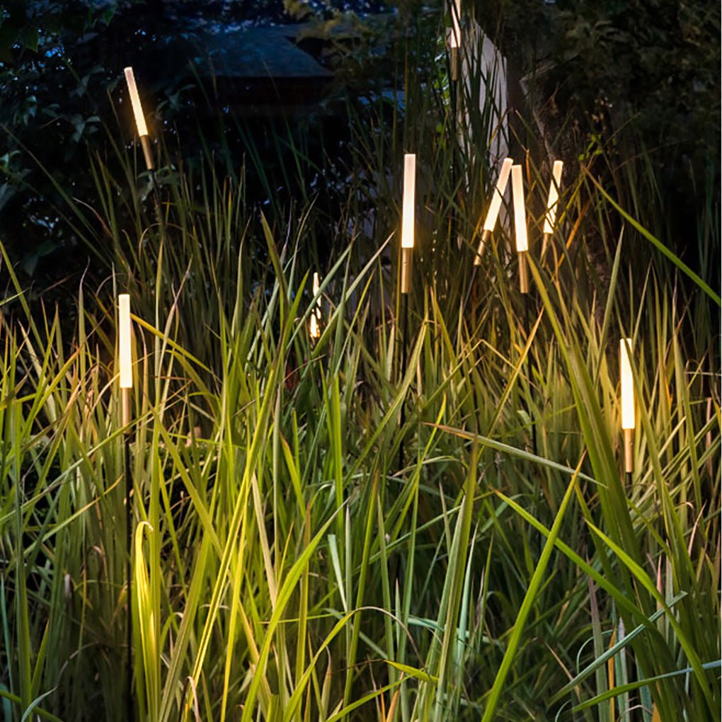 Reed & Cattail Solar LED Landscape Lights (Set of 6)