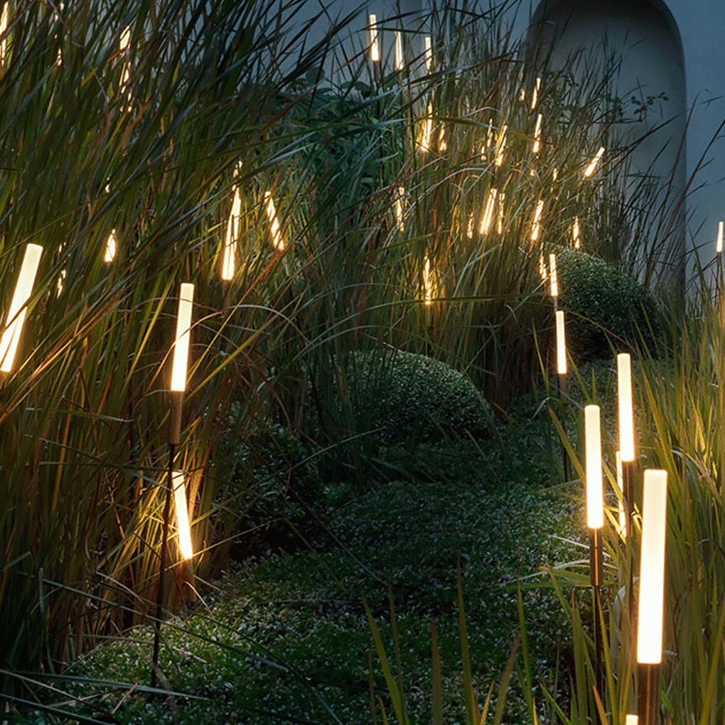 Reed & Cattail Solar LED Landscape Lights (Set of 6)