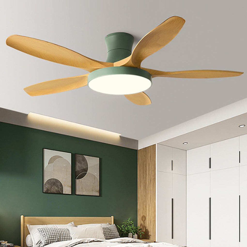 60" Modern Ceiling Fan with LED Light & Remote Control