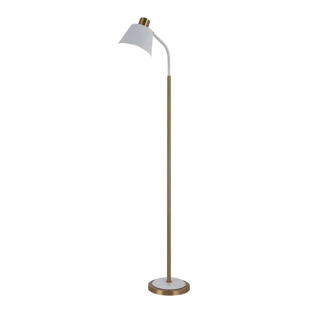62-Inch Adjustable Metal Floor Lamp with 3-Step Color Dimming