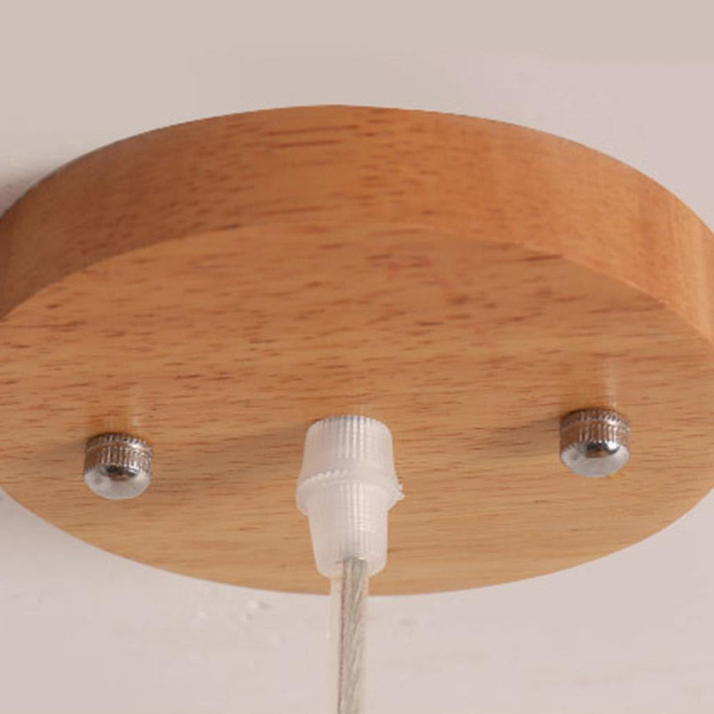 3-Tiered Bamboo Woven Pendant Light - Rustic Boho Ceiling Lighting