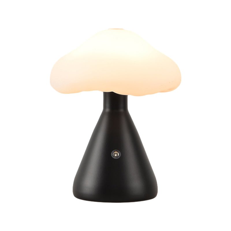 Mushroom Cloud Metal Table Lamp LED Cordless Touch Dimmable