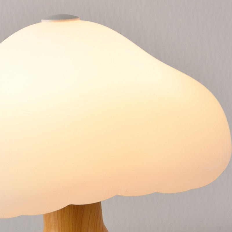 Mushroom Cloud Metal Table Lamp LED Cordless Touch Dimmable