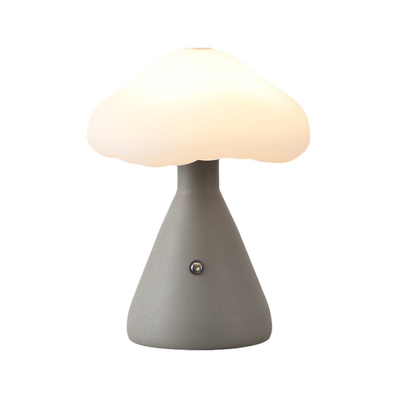 Mushroom Cloud Metal Table Lamp LED Cordless Touch Dimmable
