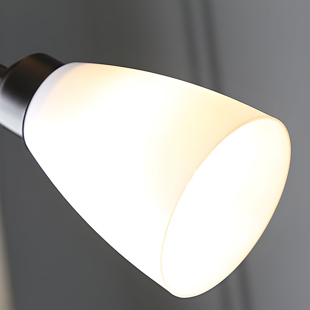 Modern Torchiere Floor Lamp with Adjustable Reading Light 67 Inch