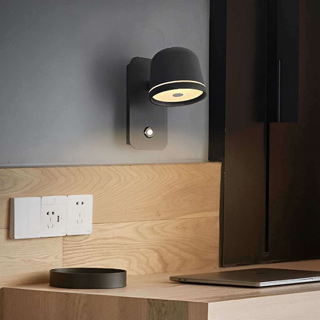 Adjustable Dimmable LED Wall Sconce - Modern Rotating Light