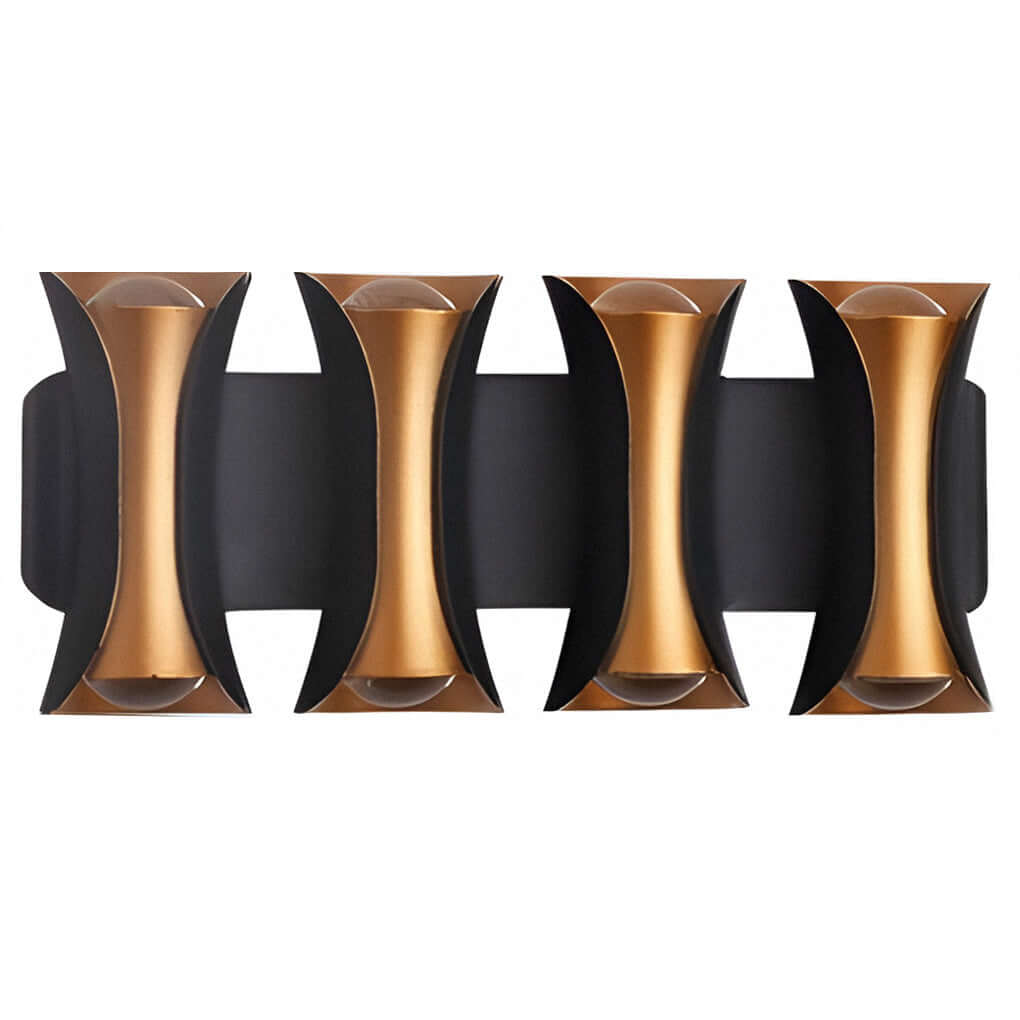 Modern LED Outdoor Wall Sconce - Up Down Light Waterproof IP54