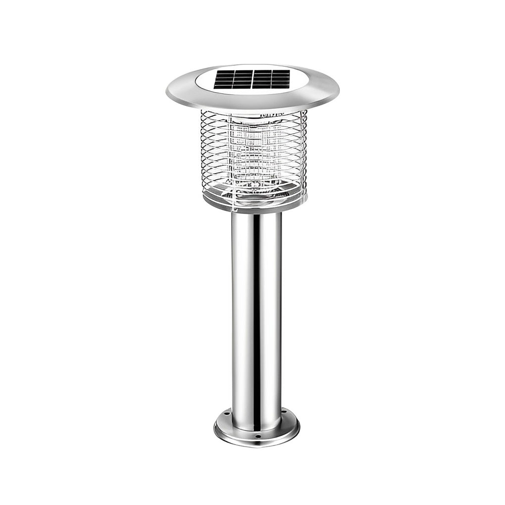Solar Mosquito Killer Lamp Outdoor Garden Light LED Stainless Steel