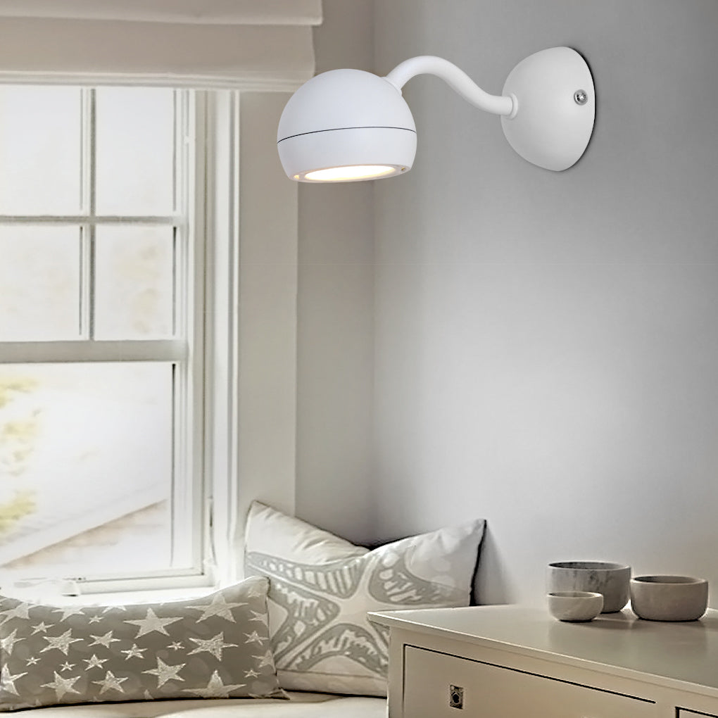 Adjustable LED Reading Wall Lamp Modern Minimalist Iron Sconce