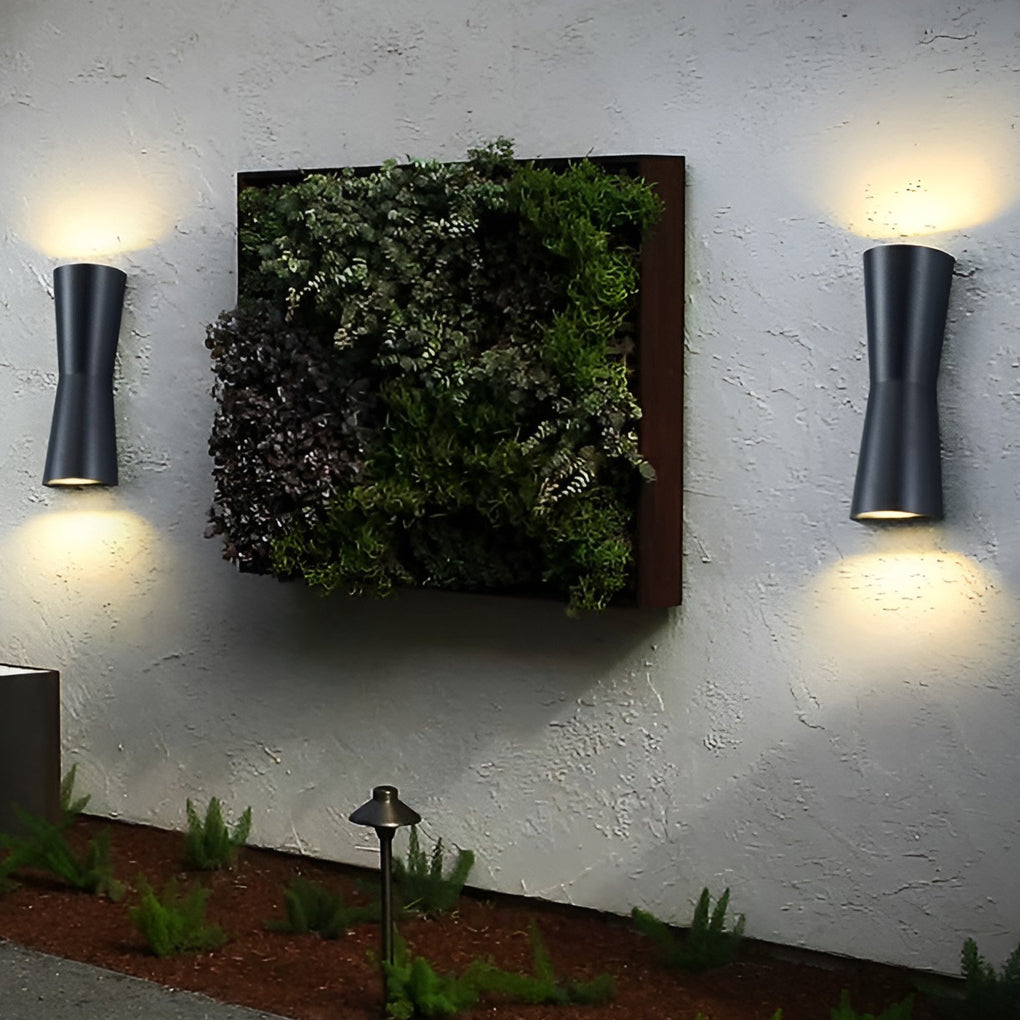 Modern LED Up Down Wall Light Waterproof Aluminum Outdoor Sconce