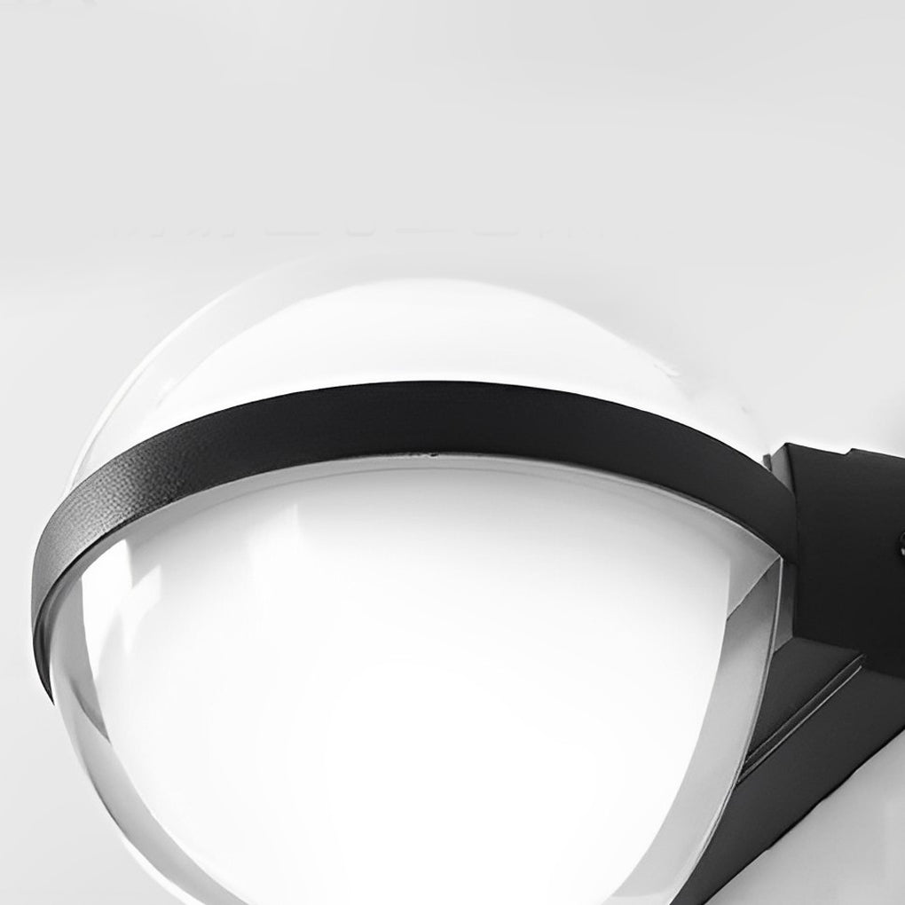 Modern Round Up Down LED Outdoor Wall Lamp Waterproof